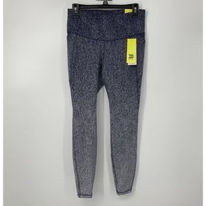 ALL IN MOTION HIGH RISE MOISTURE WICKING FLAT SEAMS PREMIUM LEGGINGS MEDIUM